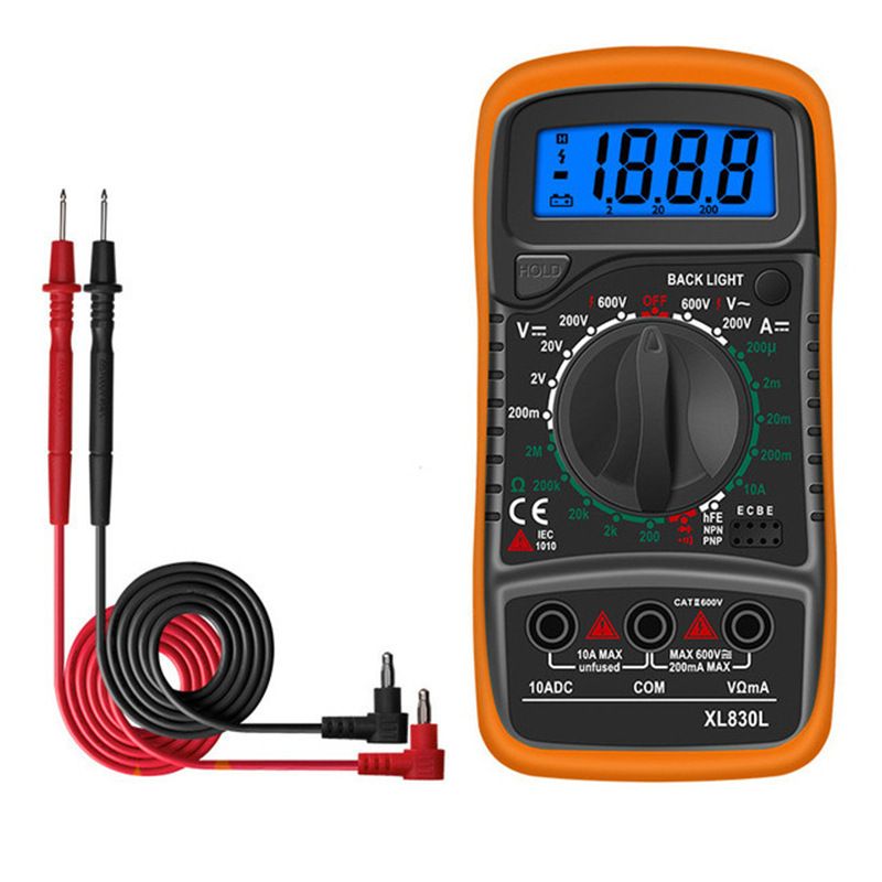 Digital multimeter XL830L high-precision digital display electrician multi-function -Parallel Import