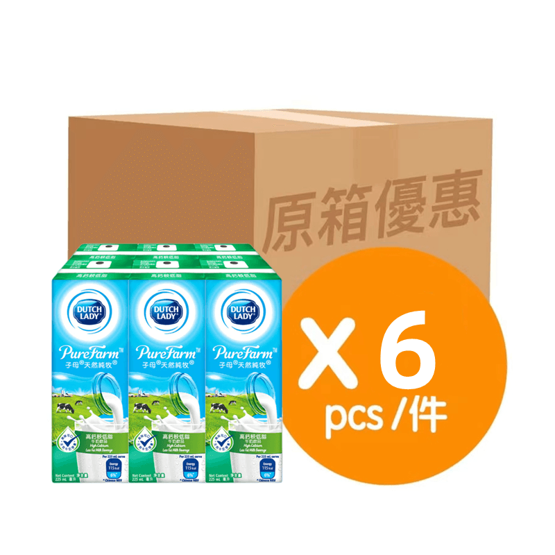 子母 高鈣較低脂牛奶飲品  225毫升×36【原箱】（4894488010516）