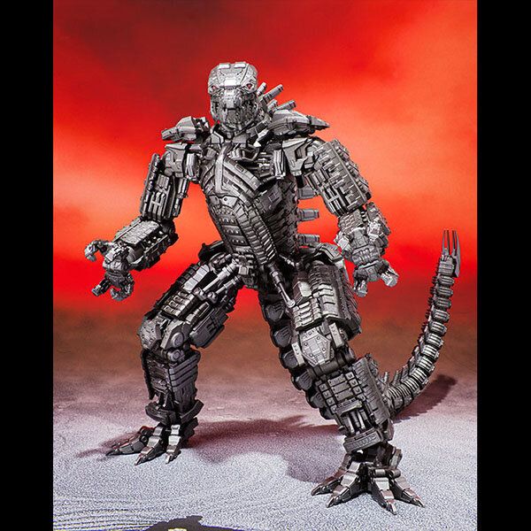 Set of 2 Godzilla Earth MechaGodzilla Figures King of The Monsters, 2021  Movable Joints Action Movie Series Soft Vinyl, Travel Bag