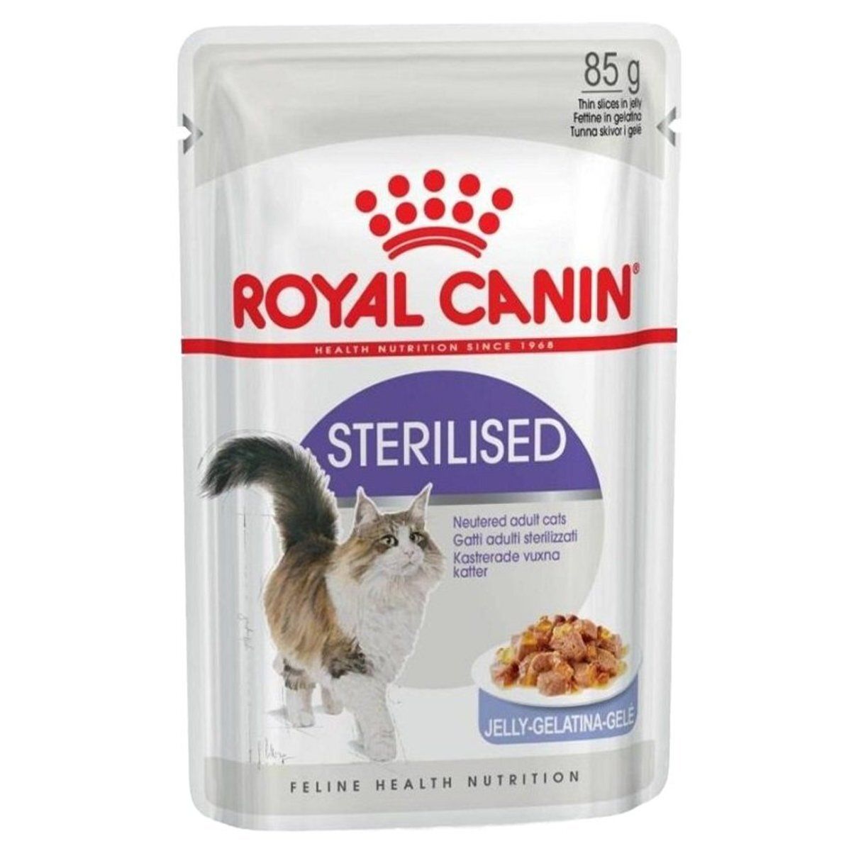 FHN 絕育 成貓 營養主食濕糧 (啫喱) 85克 ROYAL CANIN貓濕糧