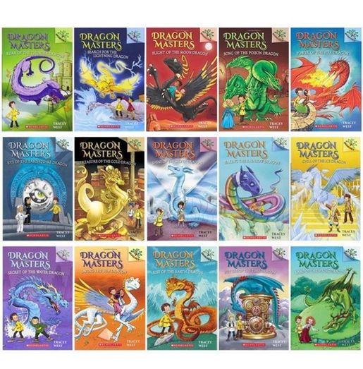 SCHOLASTIC | Dragon Masters (16 Books) |橋樑書| 英文兒童冒險小說