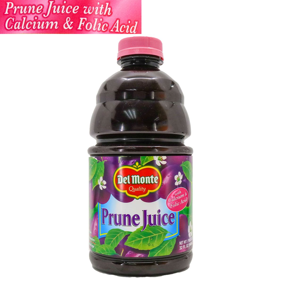 （粉紅色蓋）添加鈣及葉酸 優質 西梅汁 946毫升