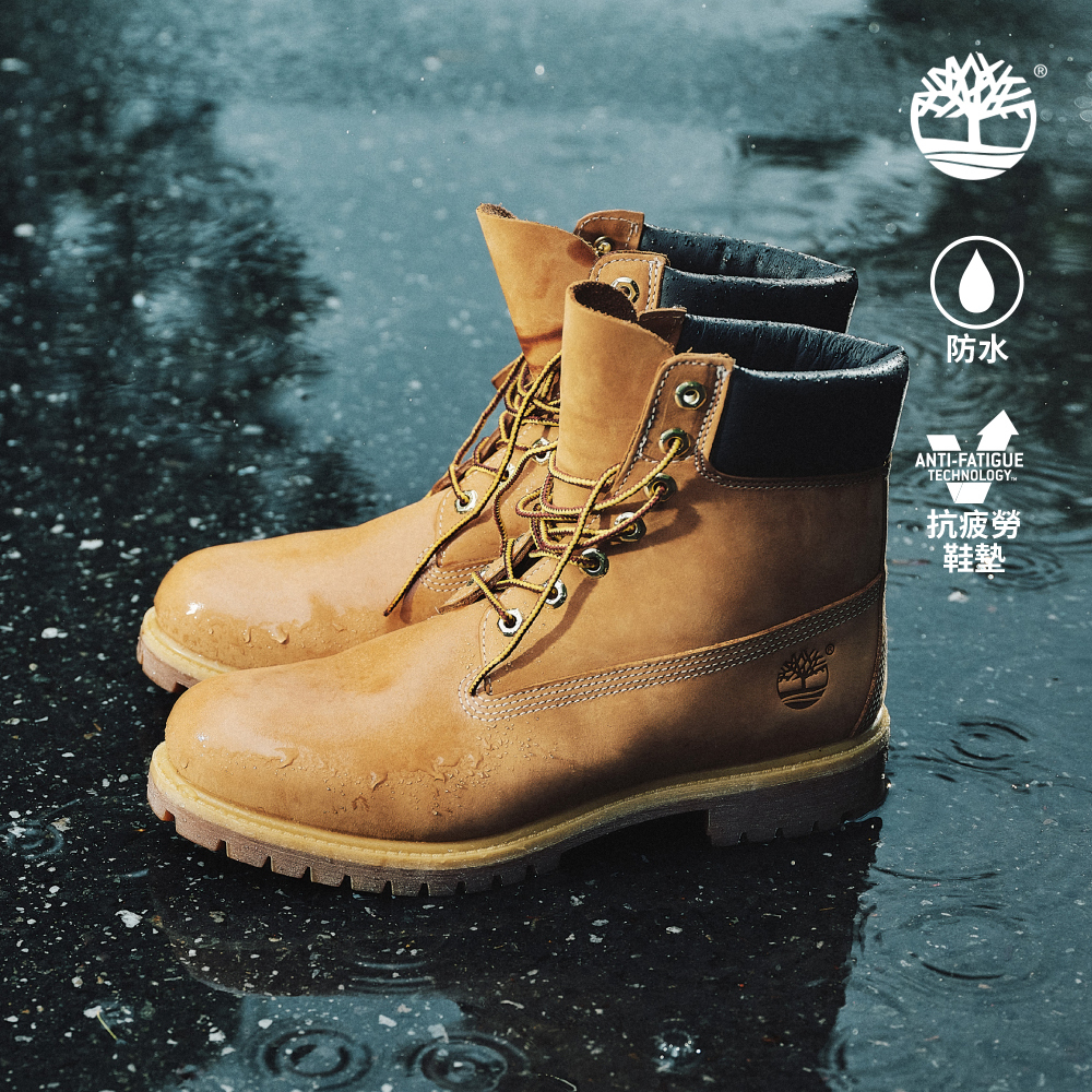 Timberland | 男裝6吋防水皮靴| 顏色: 金色. | 尺碼: US 15 | HKTVmall