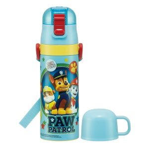 2-Way Stainless Steel Water Bottle with Cup 430ml - 470ml SKDC4 (PAW PATROL)
