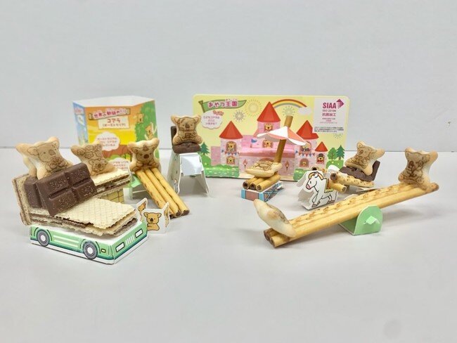 樂天| F15491 樂天手造糖果熊仔餅玩具王國32g | HKTVmall 香港最大網購平台