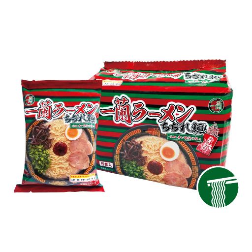 捲麵 附一蘭特製赤紅秘製辣粉 (5包裝) *全新配方 此日期前最佳: 2026年7月16日或之後