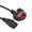 1.5米 UK AC Power Cord 英規電源線 品字尾 [黑色] C13 適用於電腦/顯示器/打印機/電飯煲等家電，帶 13A 保險絲