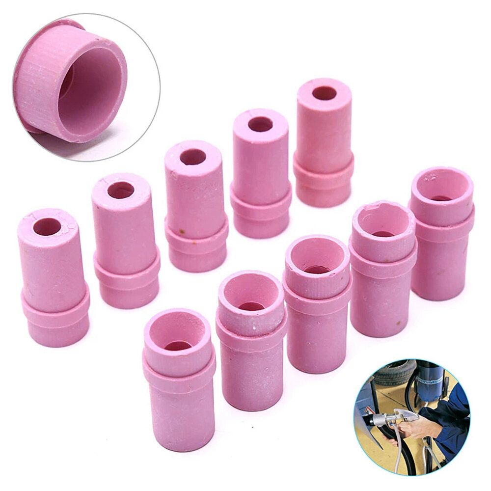 10pcs 4.5MM Ceramic Nozzle Ceramic Sandblasting Nozzle Original Porcelain Nozzle Large Mouth Sandblasting Gun Nozzle