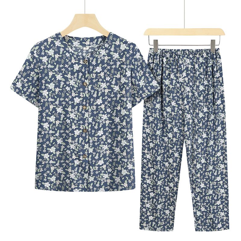老年人短袖套裝( XL-4XL碼 8號色）【下單後請聯絡客服確認發貨尺碼】F001099045