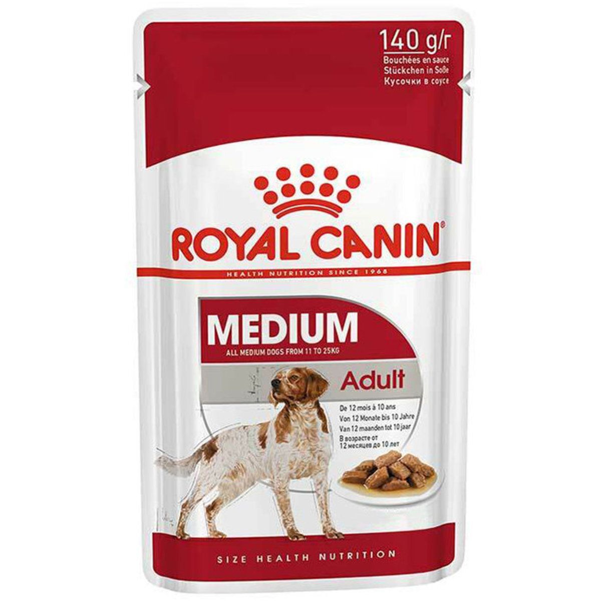 中型成犬營養主食濕糧 (肉汁) 140克 新舊包裝隨機 ROYAL CANIN狗濕糧