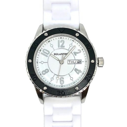 Eglantine EGLANTINE Day Date Collection Unisex Quartz Watch Color Metallic Silver HKTVmall The Largest HK Shopping Platform