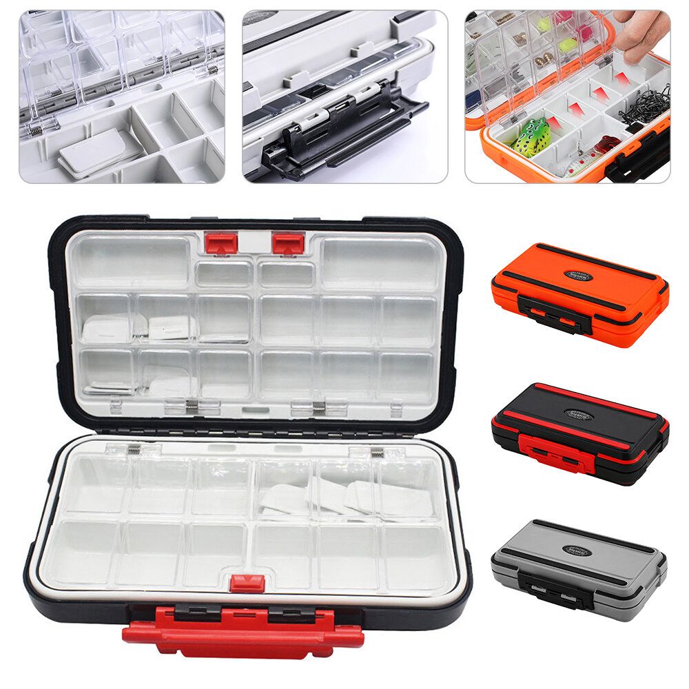 Orange Fishing Accessories Storage Box Rock Fishing Box Bait Hook  Fishing Accessories Box