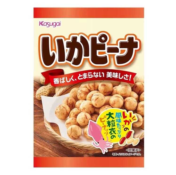 Japan S IKA Peanut 85g (Parallel Import) Use by:2027.1.3