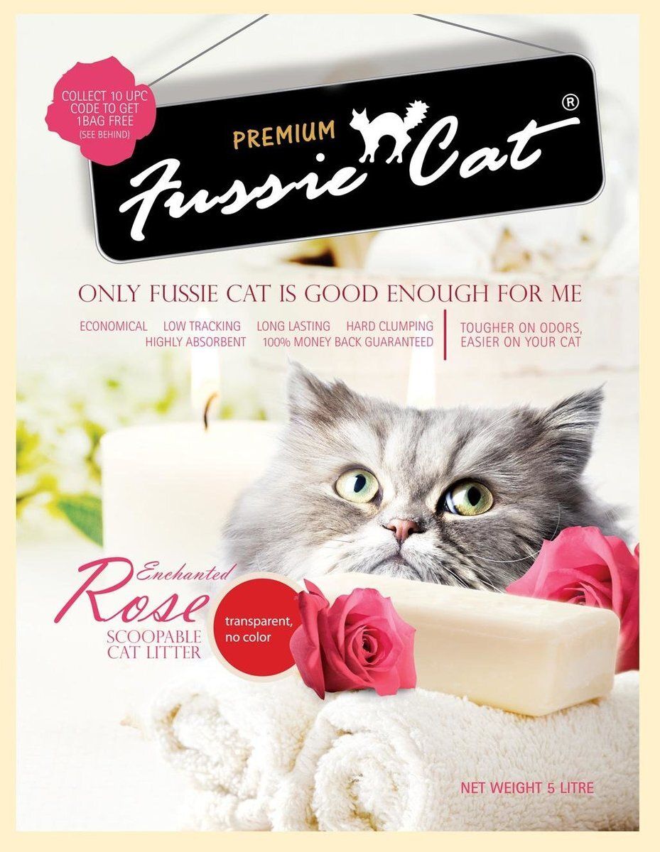 Enchanted Rose Scoopable Cat Litter 10L