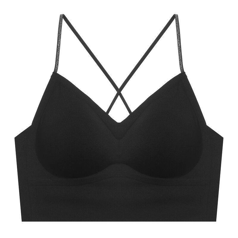 Seamless Removable Pad Non-Wire Soft Bra Without Hook & Eye