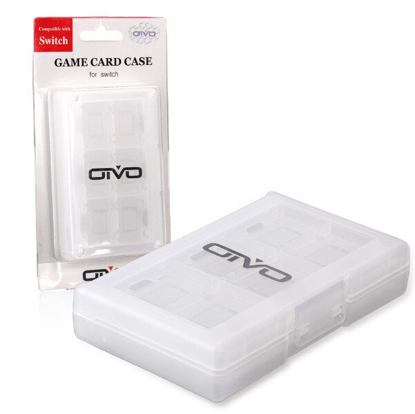 OIVO 兼容Switch遊戲卡收納盒（白色）