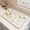 Diatomite Placemat Kitchen Mat - Beige Edge Cutlery Pattern