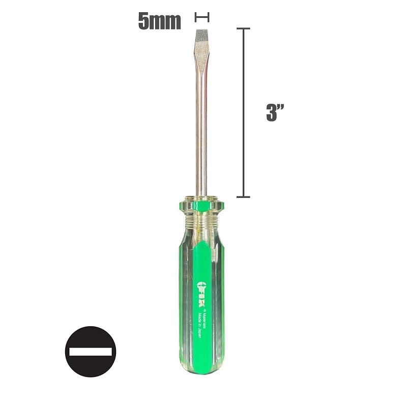 FIX | Slot Screwdriver 5mm x 3吋 | HKTVmall The Largest HK Shopping Platform