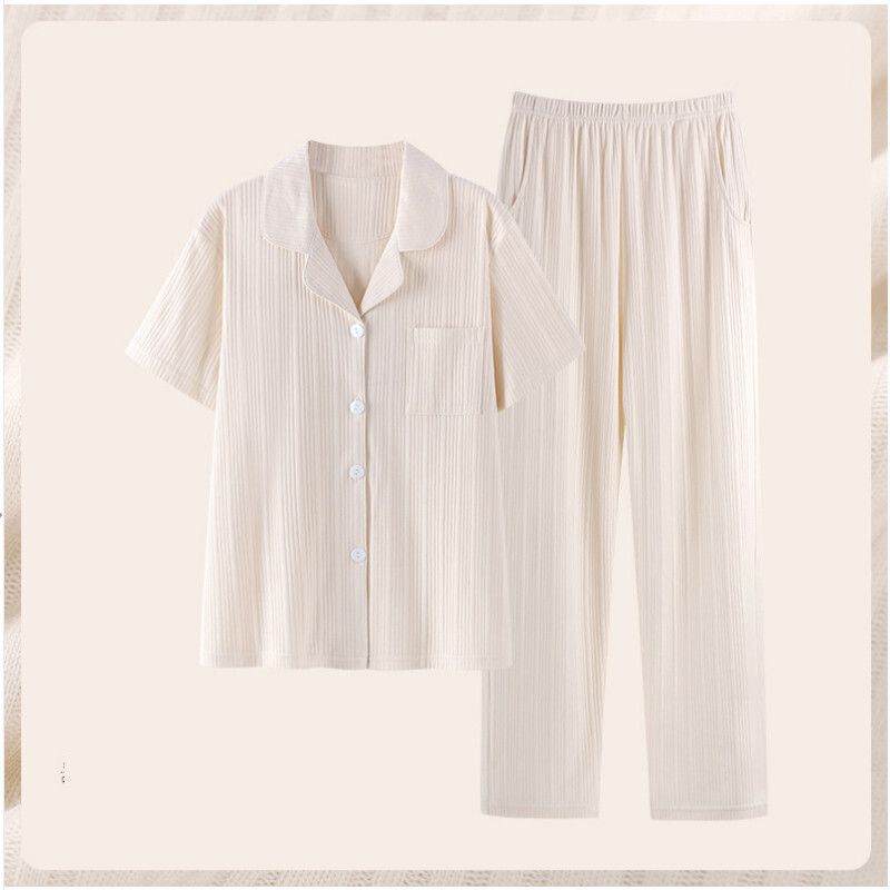 短袖睡衣套裝【M-XXL碼 AM-603】【下單后聯絡客服確認發貨尺碼 】