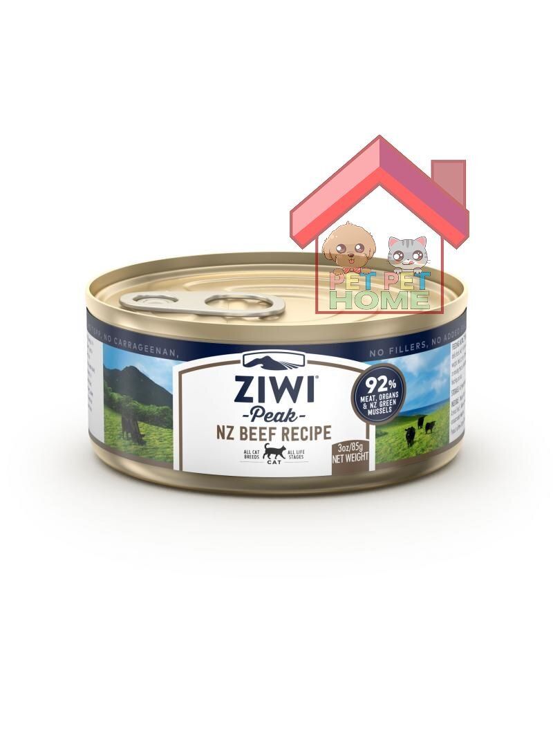 Ziwipeak | Ziwipeak 巔峰 鮮肉貓罐頭 - 牛肉配方 85g CCB85 | HKTVmall 香港最大網購平台