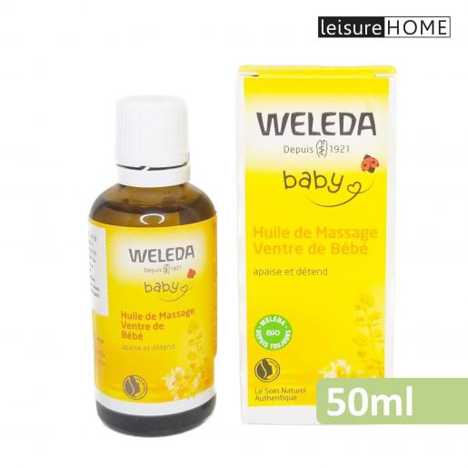 Bébé Huile Massage Ventre de Bébé - 50 ml, WELEDA