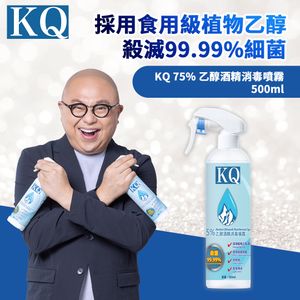 75% 乙醇酒精消毒噴霧 500ml   火酒噴霧/火酒/酒精噴霧 Exp 2025.03 