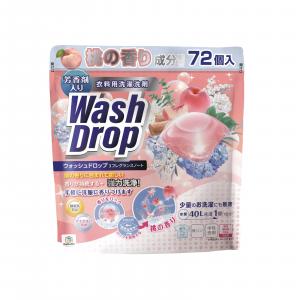 粉紅桃子洗衣球 72粒 