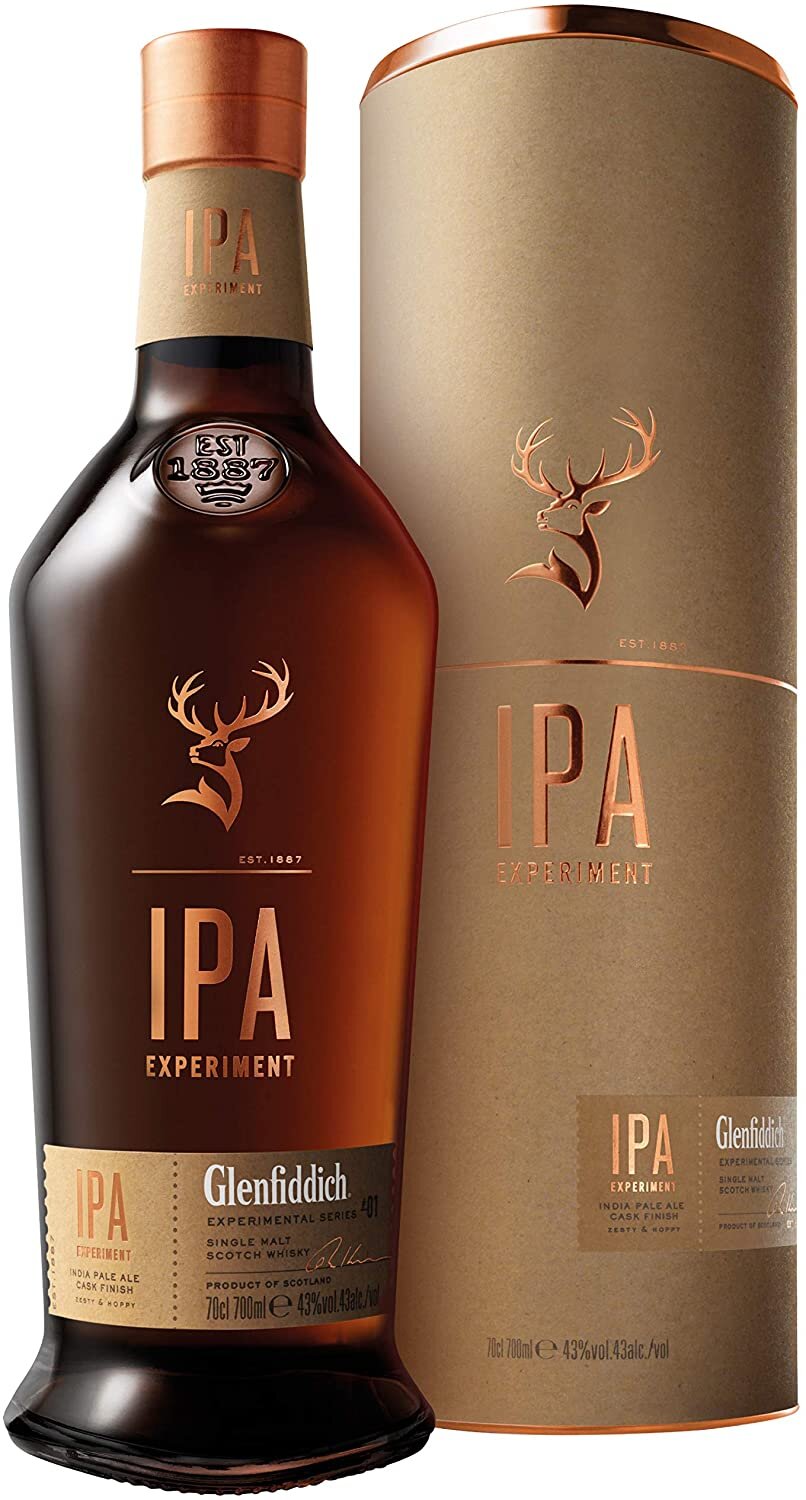 Glenfiddich IPA Experiment Single Malt Scotch Whisky 精釀啤酒風味桶 盒裝 700ml