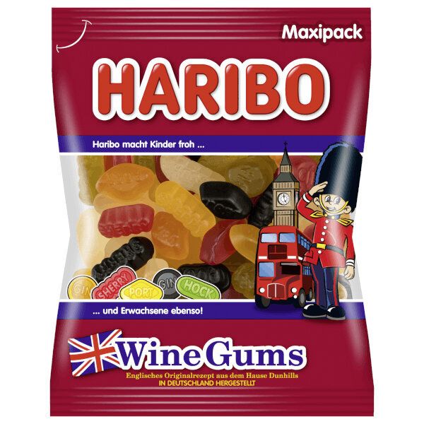 Haribo Haribo Wine Gummies - 500g (Parallel Import)