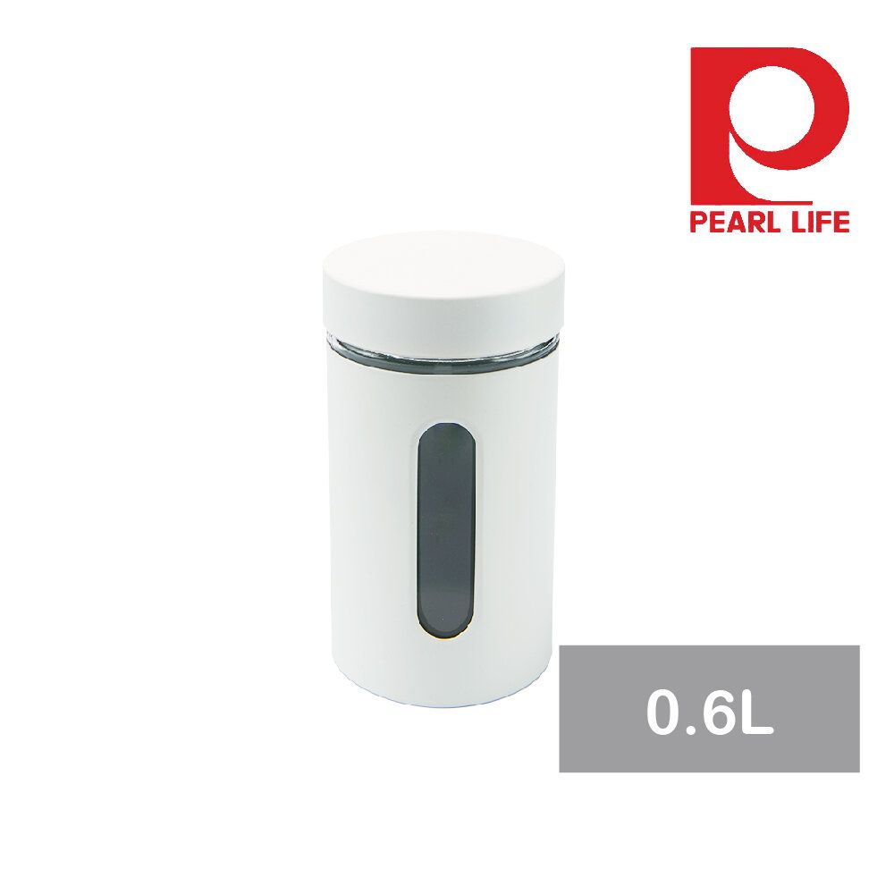 日本Pearl life｜咖啡茶葉貯存瓶 0.6L 