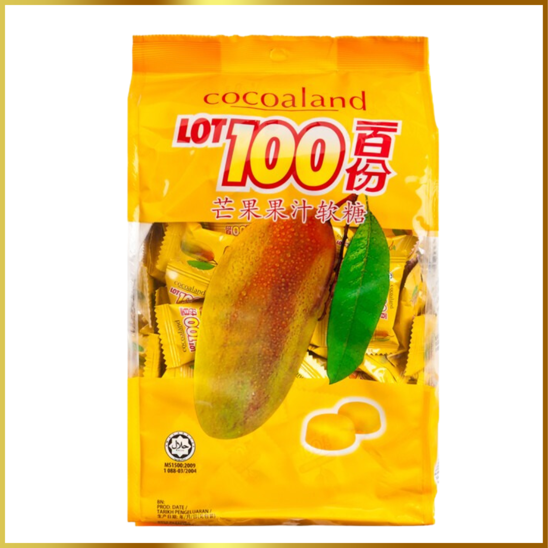 百分百芒果軟糖150g (黃)