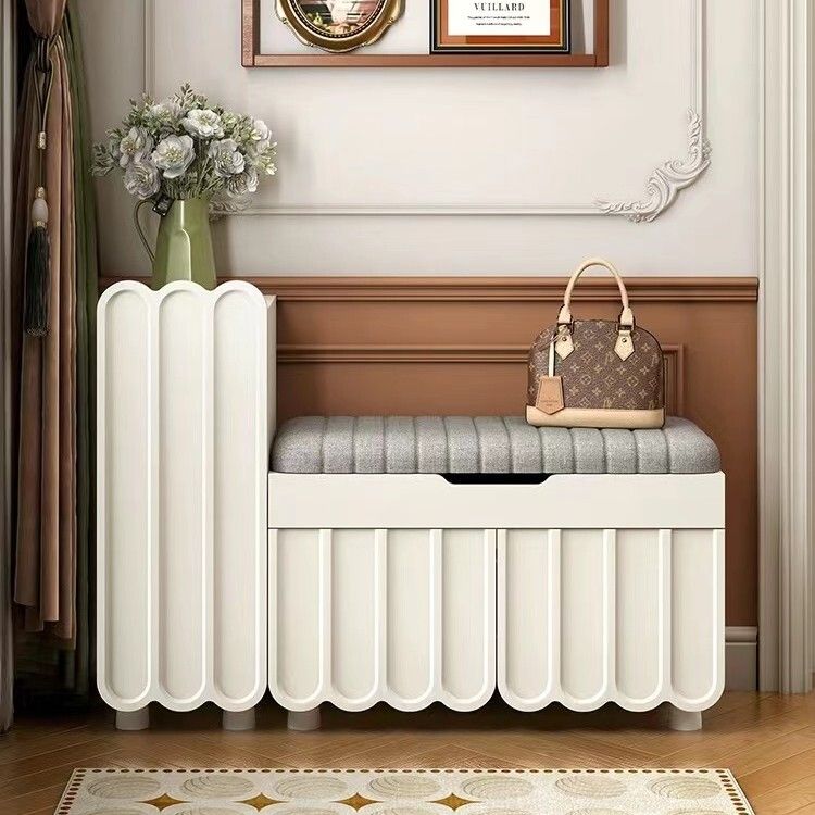 Shoe Changing Stool Shoe Cabinet Multifunctional Stool Storage 120CM (Combination)