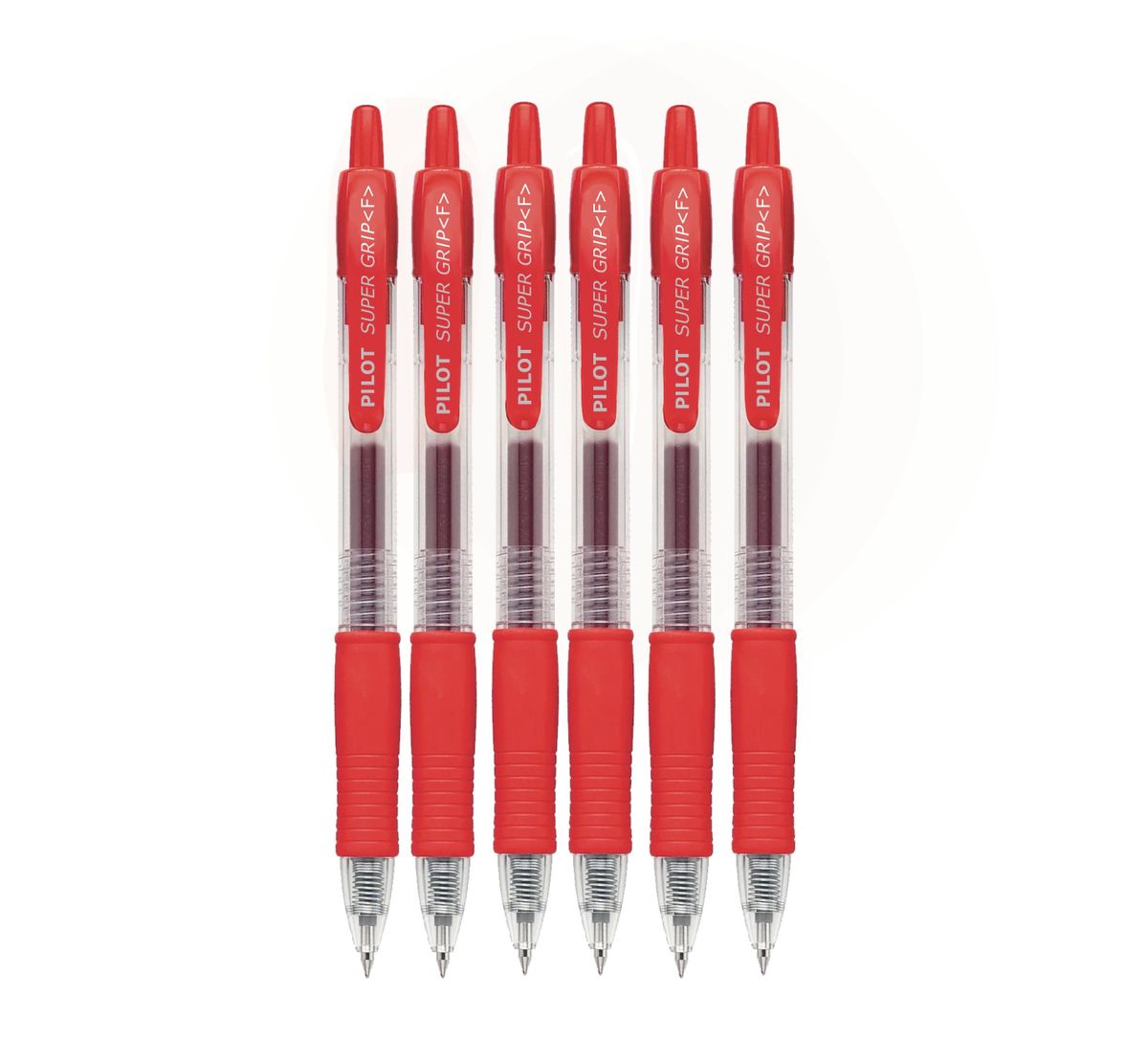 PILOT, Pilot BPGP-10R-F Super Grip Ball Pen 0.7mm / Red, Color : Red(477)