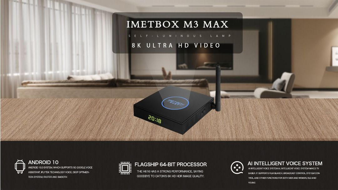 全城熱賣| Imetbox 愛米盒子M3 MAX TV Box 超級電視盒子| HKTVmall