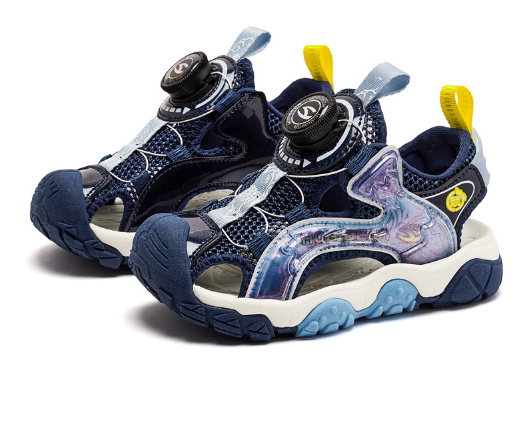 童包頭涼鞋(AU7919深藍)(尺碼27-37碼)(下單後聯絡客服確認發貨尺碼)