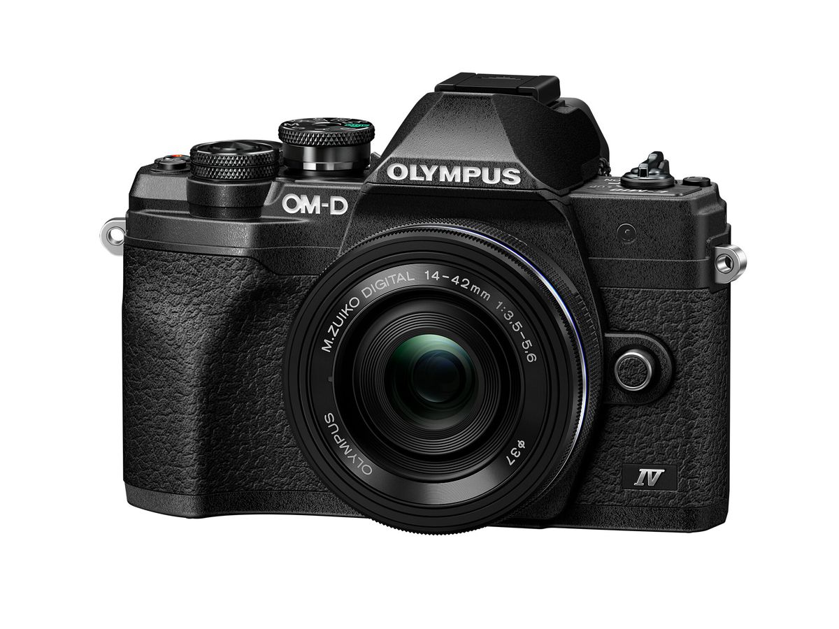 OM-D E-M10 Mark IV 14-42mm 相機鏡頭套裝 (黑色)