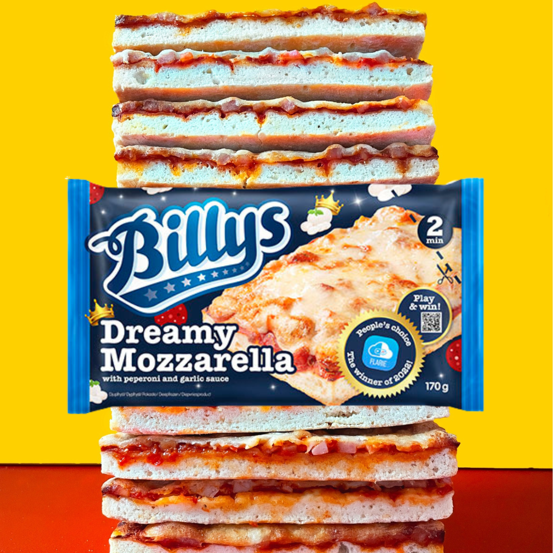 Billy's Pan Pizza Dreamy Mozzarella 170g (Frozen-18°C) (Best before: 06 Mar 2024)