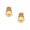 Göessele: gold plating, rhinestone, fuax pearl clip earrings