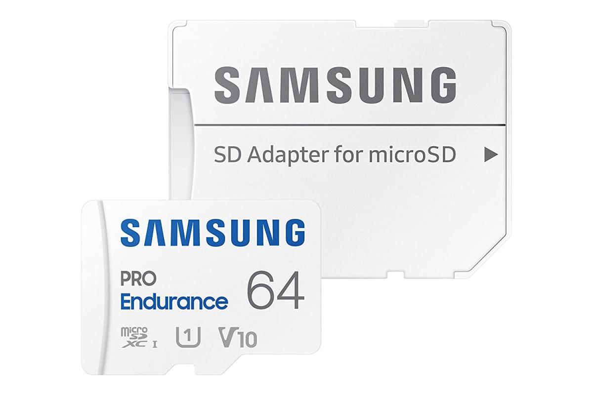 64GB PRO Endurance Class 10 MicroSD with SD Adapter (2022) (MB-MJ64KA) -【原裝正貨】
