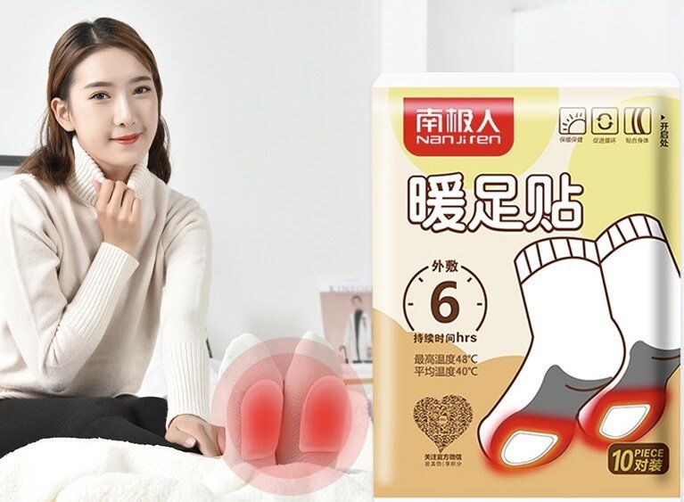  【足貼10PCS】Toe Warmers Adhesive Warm foot patch Heated Insoles Toe Foot Warmers（EXP：2027-9）