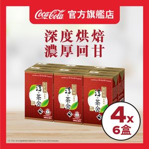 淳茶舍 - 大紅袍烏龍茶飲料(無糖) 250毫升 X 6包 X 4排