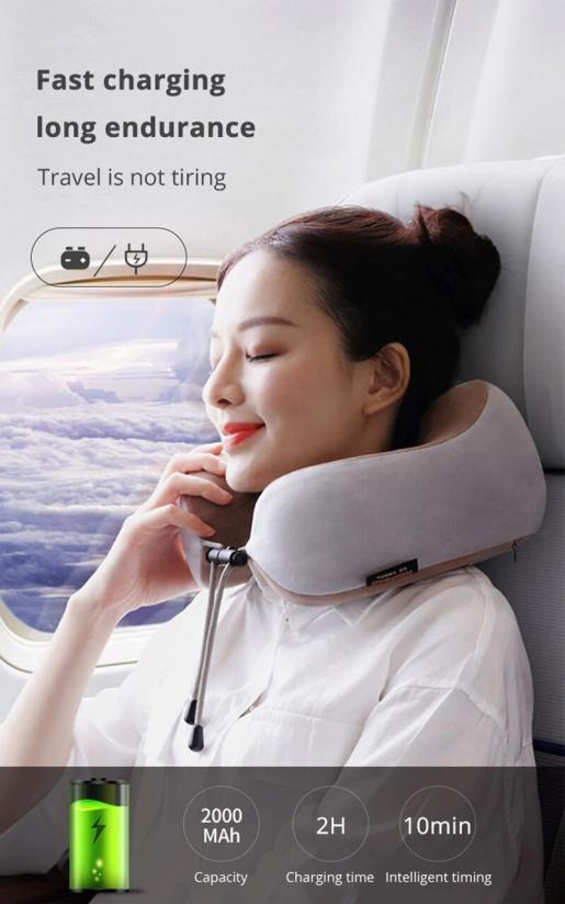 Electric Neck Massager U shaped Pillow Multifunctional Portable