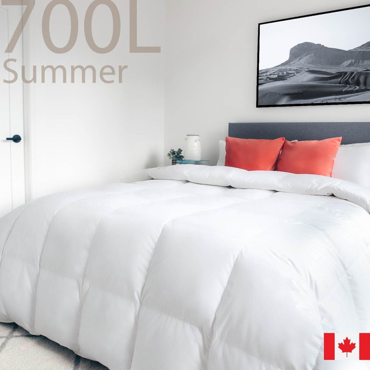 Canadian Super light Down Summer Comforter - Double