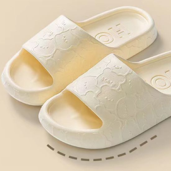 踩屎感拖鞋【黃色(抱抱熊)】【36-41碼】(下單後請聯絡客服確認發貨尺碼)#K011008273