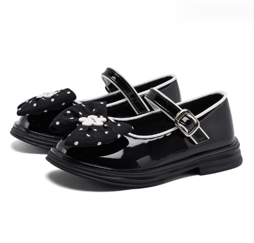 蝴蝶結公主鞋(GS7896黑色)(尺碼27-37碼)(下單後聯絡客服確認發貨尺碼)