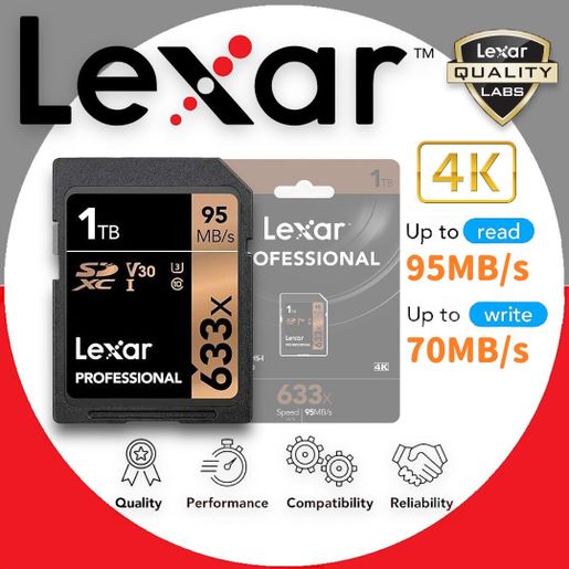 LEXAR | 1TB SDXC 633x Memory Card LSD1TCB633 - Original goods