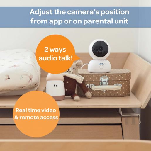 BEABA  Babyphone Vidéo Zen Premium – H² Baby Boutique