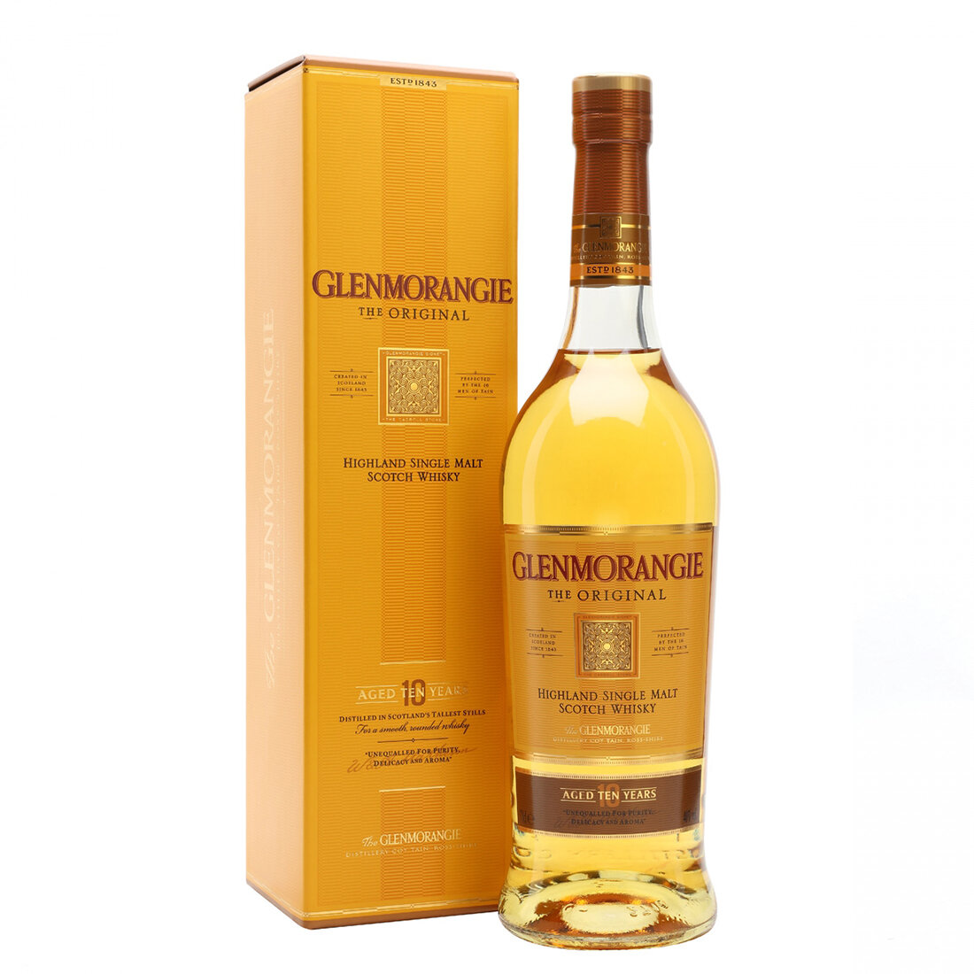 Glenmorangie Original 10 Years Single Malt Scotch Whisky 盒裝 700ml
