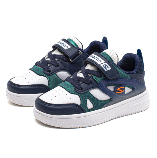 兒童板鞋(AS8006G藍白)(尺碼27-39碼)(下單後聯絡客服確認發貨尺碼)