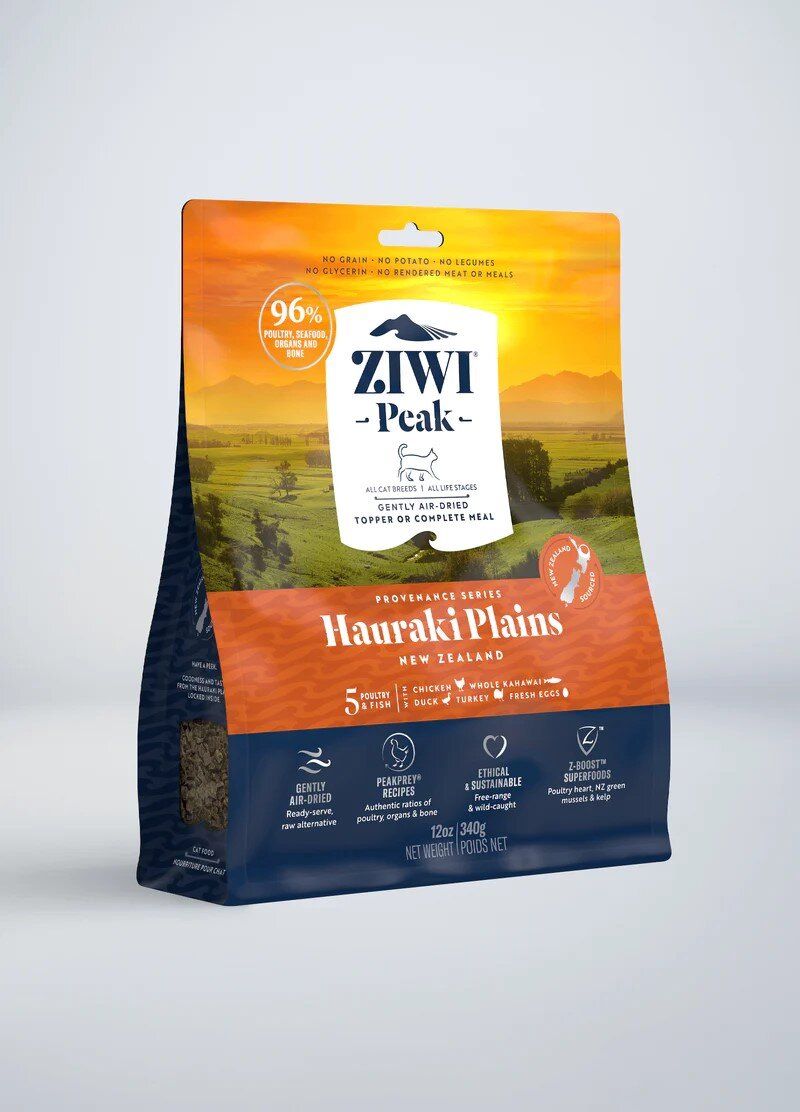 Ziwipeak Ziwipeak 思源系列風乾貓糧 Hauraki Plains 豪拉基平原配方 340g HKTVmall The